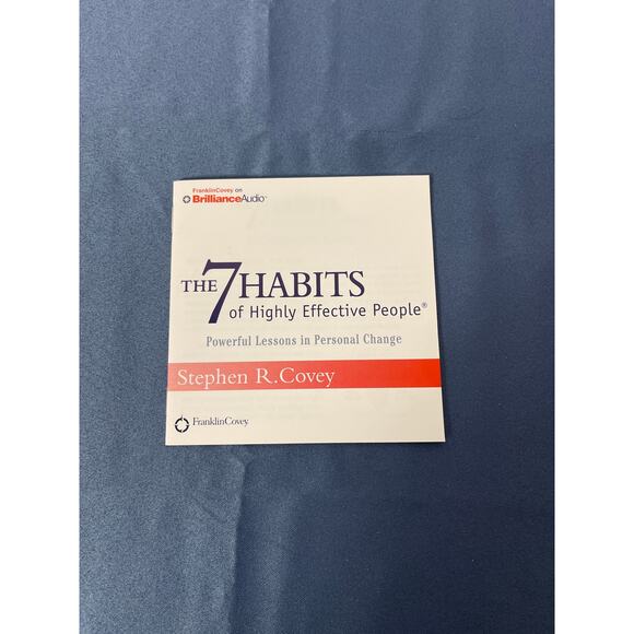 7 Habits Of Highly Effective People by Stephen Covey CD Audiobook - Picture 8 of 8